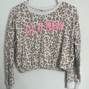 Leopard Old Navy Sweater (Youth L)